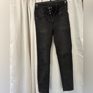 Black Label High Rise Skinny Jeans